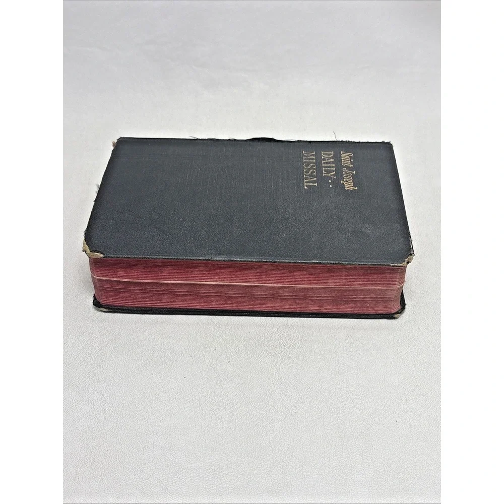 Vtg 1950 St Joseph Daily Missal Official Catholic Prayer Book Mass Catholic 50s